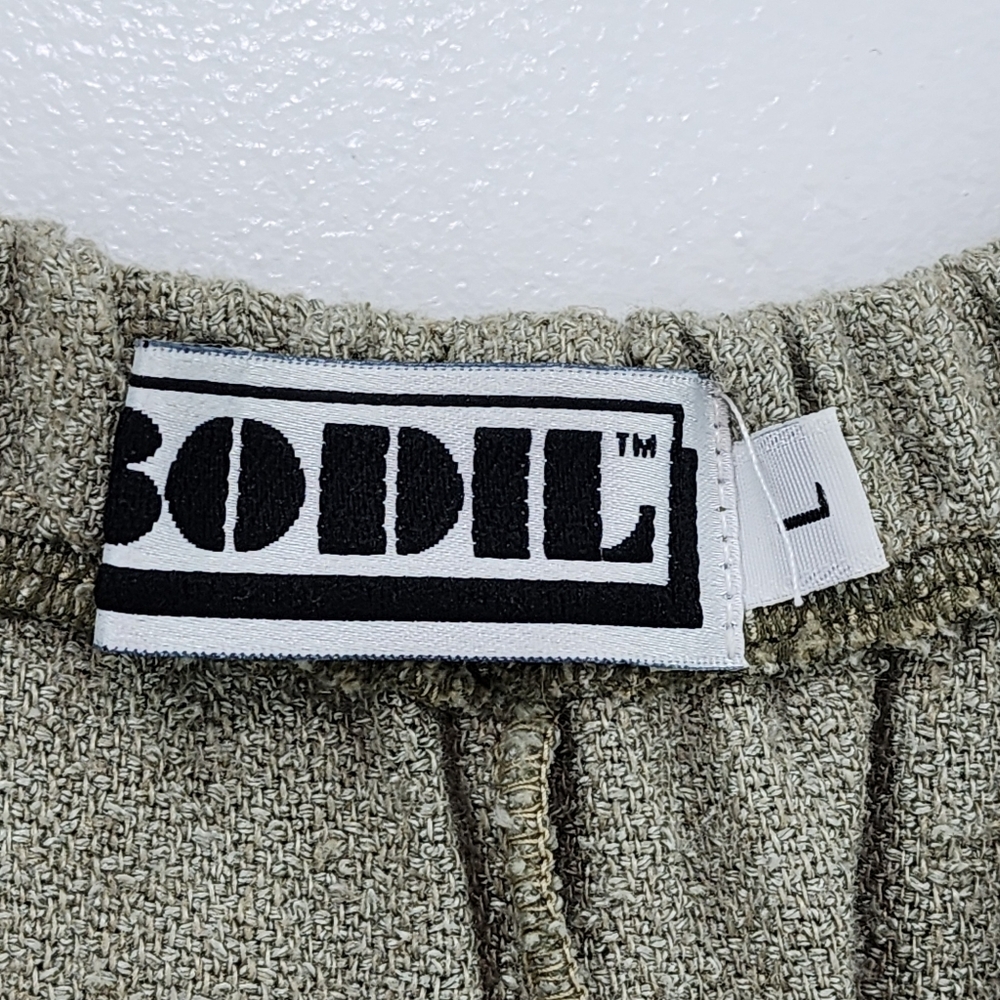 Bodil Women's Linen Blend Casual Straight Leg Peasant Pants - L - Picture 3 of 7
